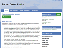 Tablet Screenshot of bartoncreeksharks.swimtopia.com