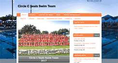 Desktop Screenshot of ccrseals.swimtopia.com