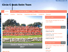 Tablet Screenshot of ccrseals.swimtopia.com